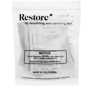 Makeup Drop Restore Makeup Remover Wipes, 20-Pk.